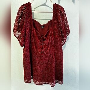 Torrid Lace Blouse
